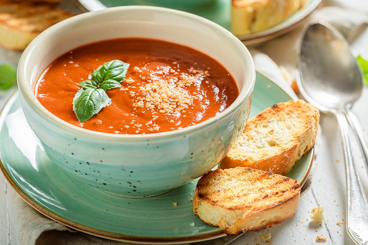 Leckere Tomatensuppe